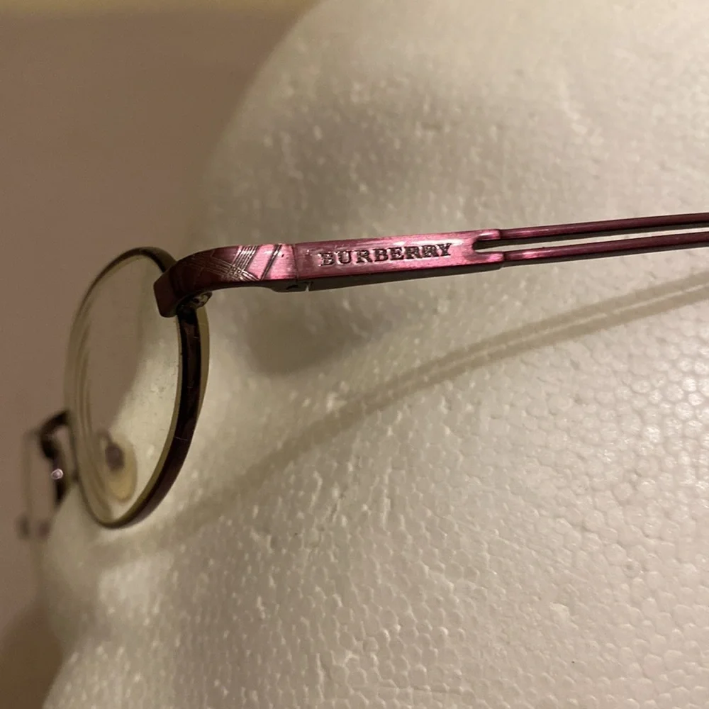 Burberry Elegant Brown Oval Eye Glasses Frame .